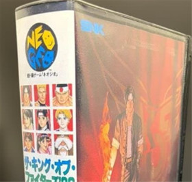 SNK Neo Geo ROM Cartridge The King of Fighters '96 With Box & Manual Tested Used