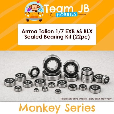 Arrma Talion 1/7 EXB 6S BLX - 22 Pcs Rubber Sealed Bearings Kit