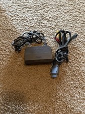 Authentic Original OEM Nintendo 64 N64 AC Power Supply AC Adapter With AV Cable