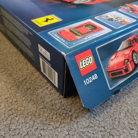 BOX ONLY - LEGO Ferrari F40 (10248) - Creator Expert (2015) - NO SET OR PIECES