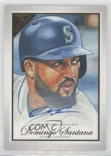 2019 Topps Gallery Auto Domingo Santana #113 Auto 0xi8