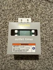 heyday Outlet Timer Programmable Digital Plug in Timer, 1 Count