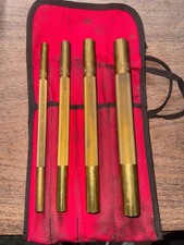 Cornwell Tools Sh77763 Sh77764 Sh77765 Sh77766 Brass Drift Punch Set All 4