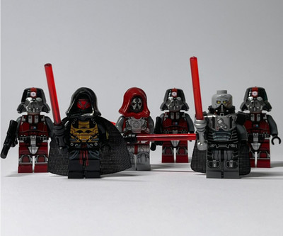 Star Wars Old Republik Custom Sith Warrior & Darth Revan and Darth Malgus