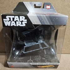 Hot Wheels Starships Select Star Wars Darth Vader TIE Advanced Starship 2021
