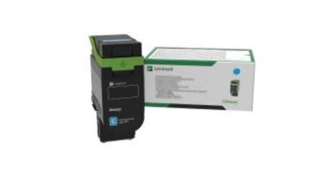 Cartouche Lexmark 75M20C0 cyan pour remplacer votre toner de bureau épuisé