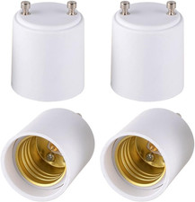 Onite GU24 to E27 E26 Adapter for LED Bulb, GU24 to Medium Base Converts Your Pi