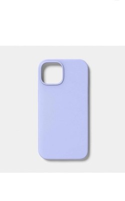 Heyday Apple iPhone 15 Plus And 14 Plus Antimicrobial Case Peri-Blue Silicone
