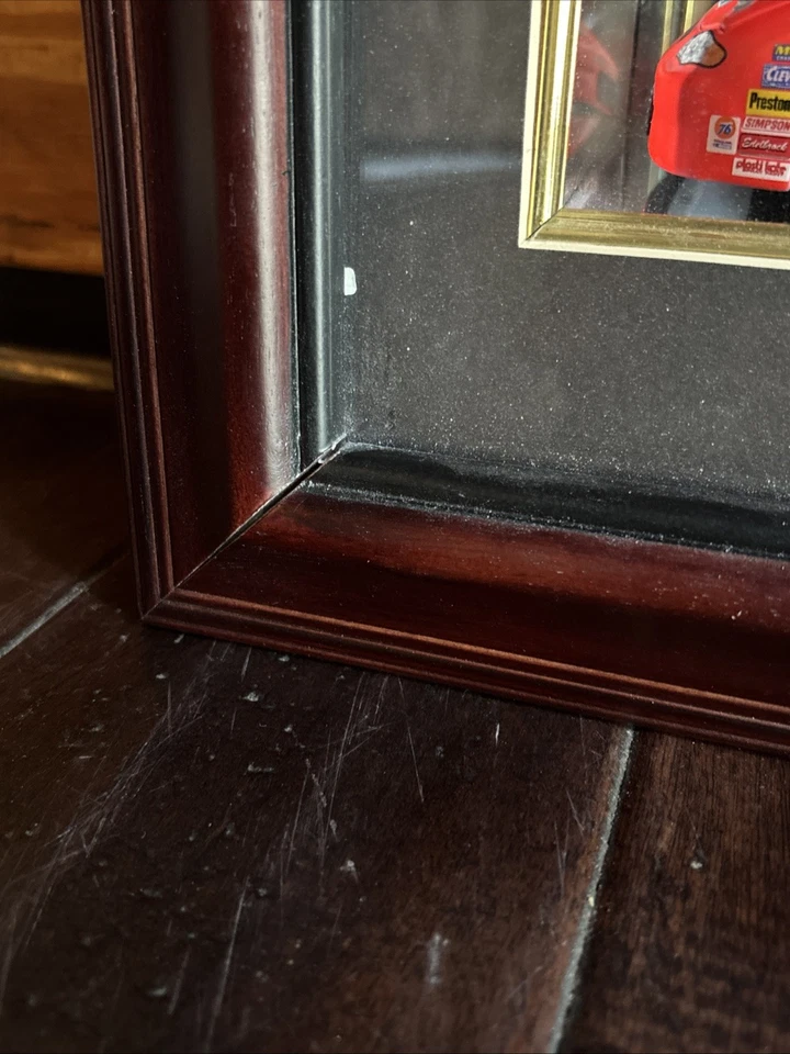  ~15.5 X 22.75" Shadow Box   - 2001 Champion JEFF GORDON 1/24 Car - Image 2 of 4