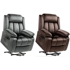 HOMCOM Power Lift Recliner Chair with Massage, Electric Lift Chair