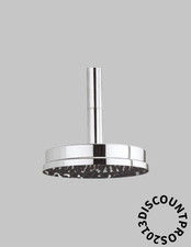 Crosswater US‑WF08C‑EC Waldorf 8″ Easy Clean Shower Head - Polished Chrome