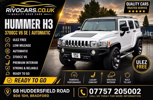 eBay - 2023 Hummer H3 3.7 V6 SE 5dr P...