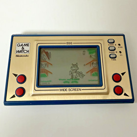 Nintendo Game & Watch Egg (EG-26) Wide Screen 1981 MINT CONDITION Tested Working