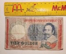 1953 Netherlands 10 Gulden Note; Pick 85 Circulated