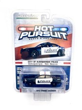 Greenlight Hot Pursuit 16 Albuquerque NM Police 2012 Dodge Charger D4