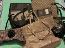 Lot #2, Various Name Brand Purses & wallets Coach, Kathy, Glenda Gies, Plus…