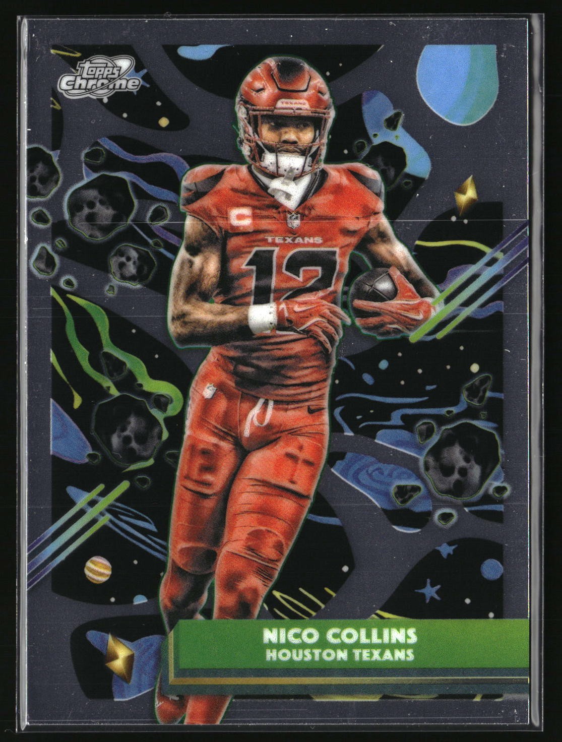 2025 Topps Chrome Cosmic #39 Nico Collins