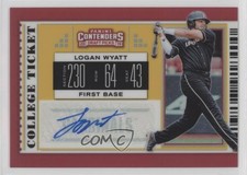 2019 Panini Elite Extra Edition 3/10 Logan Wyatt #CT-LW Auto 0nr3