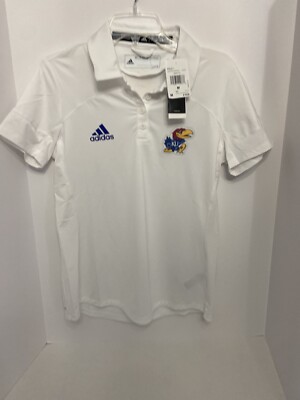 NCAA Jay Hawks KU Women NCAA Sideline Women's Polo SZ M NWT $75