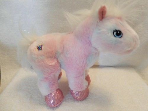 Ganz Webkinz Pink Pony HM117 Plush Stuffed Animal NO Code LOOKS GREAT - Picture 4 of 6