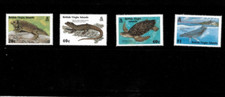 BVI 1983 - Humpback Whale, Turtle - Set of 4 Stamps - Scott #480-3 - MNH