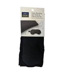 Open Story Light-Blocking Eye Mask  Pillowcase Set