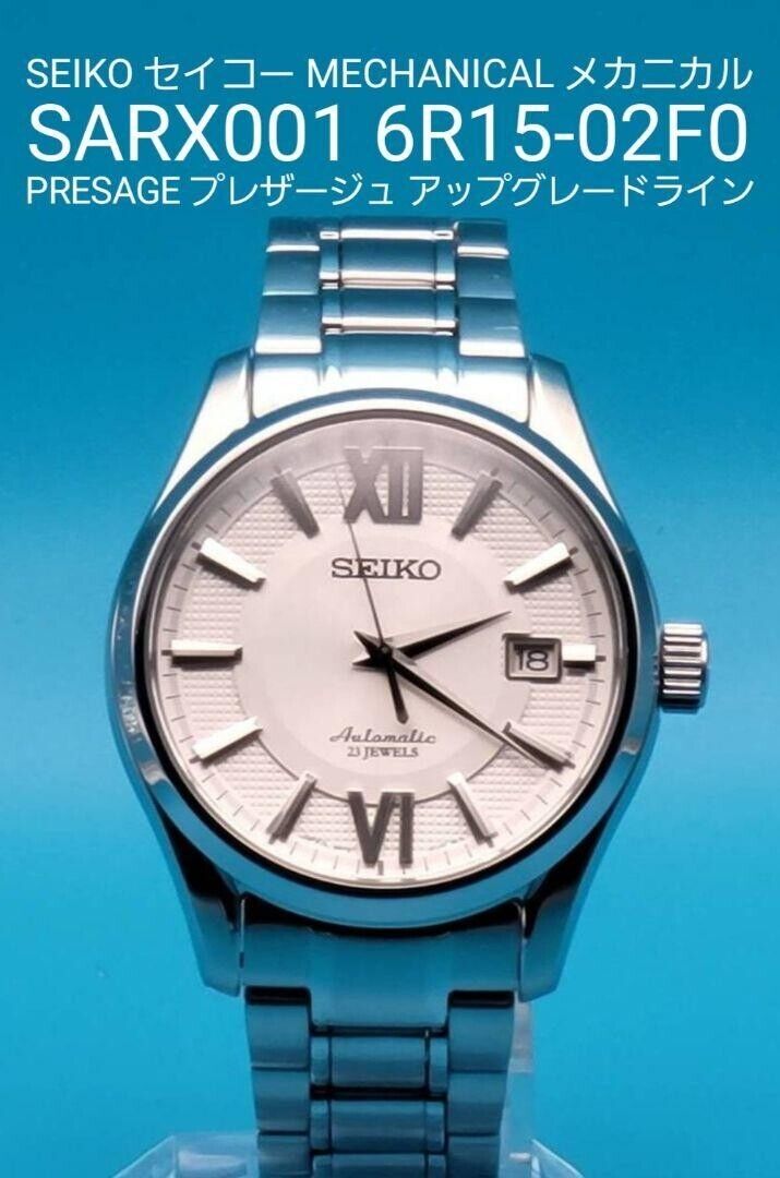 SEIKO SARX001 6R15-02F0 jewels Automatic Men's From Japan | eBay SEIKO SARX001 6R15-02F0 jewels Automatic Men's From Japan | eBay