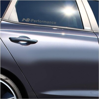 Finest Folia 2er Set Aufkleber Logo N Performance Autoaufkleber Sticker Full