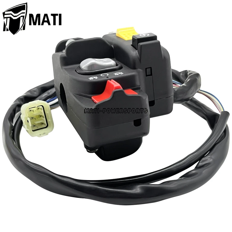 Handlebar Switch Electric Shift Start Headlight for Honda Foreman 450 TRX450 4x4 - Image 4 of 4