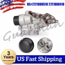 Oil Filter Housing With Oil Cooler 2721800510 For Mercedes-Benz CL550 R350 S550