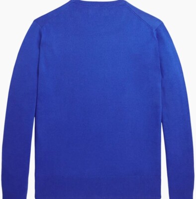 Polo Ralph Lauren Men's Cotton Graphic Sweater Blue Multi