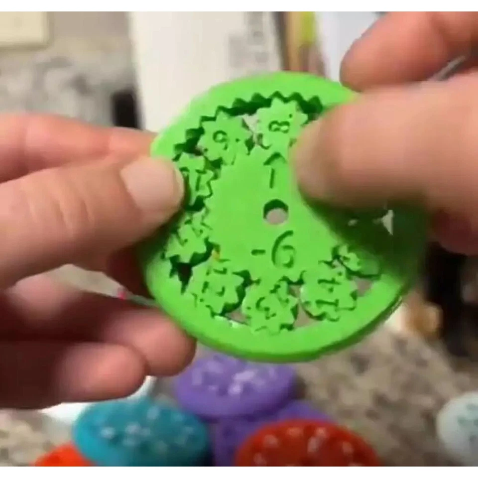 9 шт. Математические Факты Fidget Spinners Дополнение Умножение Игра Развивающая Игрушка - Изображение 2 из 4