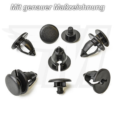 20-teiliges Motorrad Verkleidungs-Clip Set - Für Honda CBR1100XX 97-07