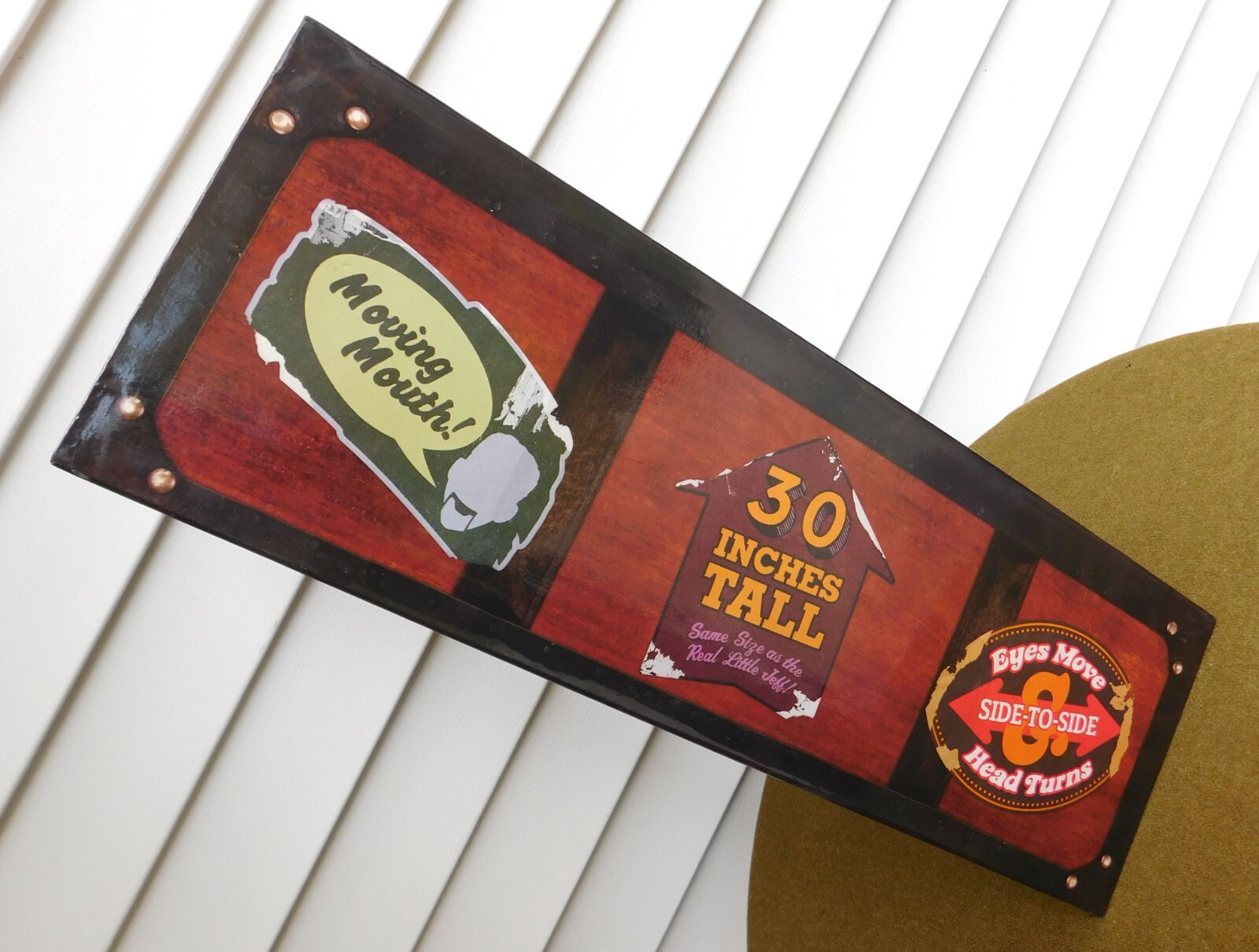 2011 NECA JEFF DUNHAM LITTLE JEFF VENTRILOQUIST DUMMY IN BOX WITH DVD