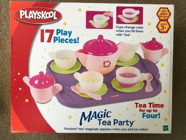 playskool tea set