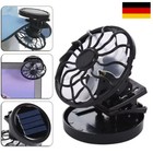 Mini Clip on Hat Outdoor Solar Sun Energy Power Panel Cell Cooling Fan Cooler