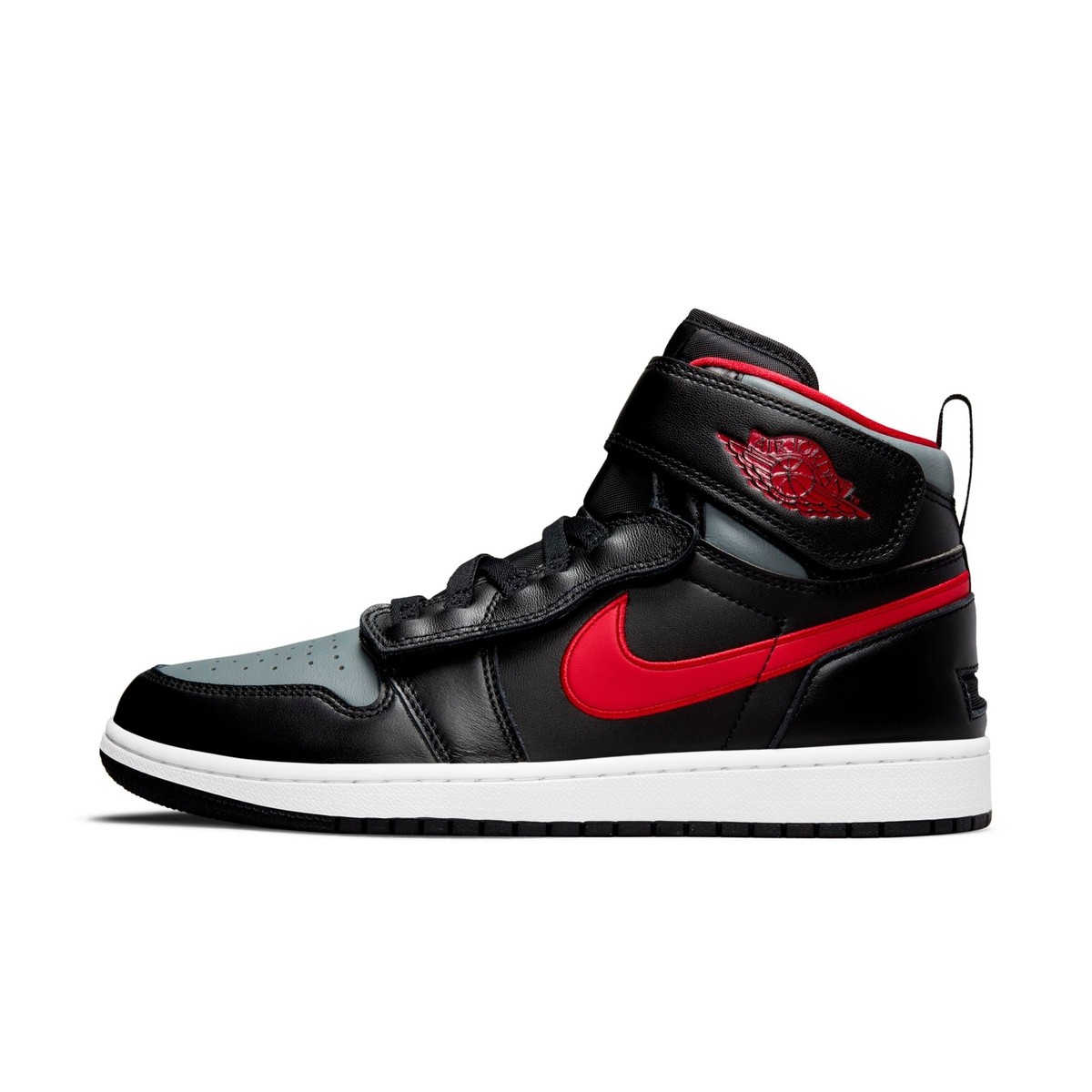 CQ3835-006] Mens Air Jordan RETRO 1 HIGH FLYEASE 'BLACK GYM RED