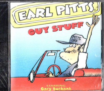 Comedy EARL PITTS - Guy Stuff - CD - NEW & SEALED.   FAST 1ST CLASS SHIPPING.
