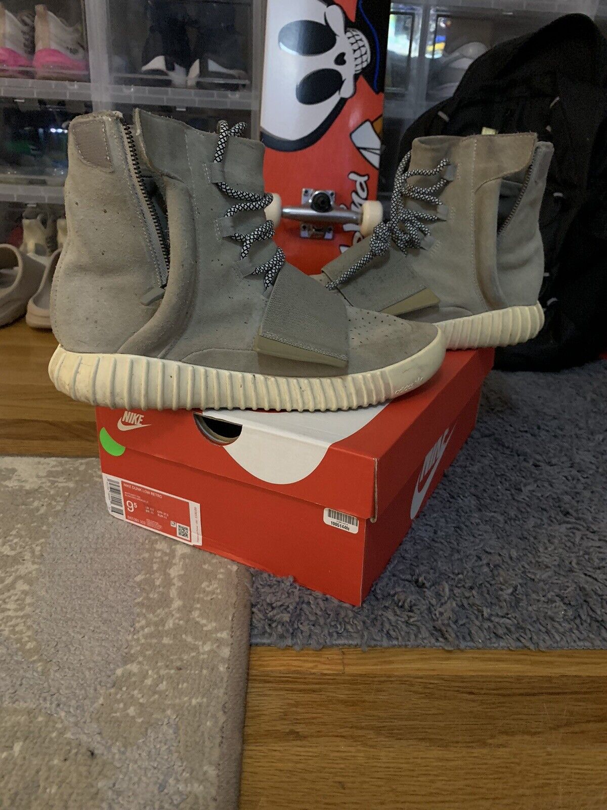 Size Adidas Yeezy Boost 750 OG Grey Fast ! ! ! | eBay