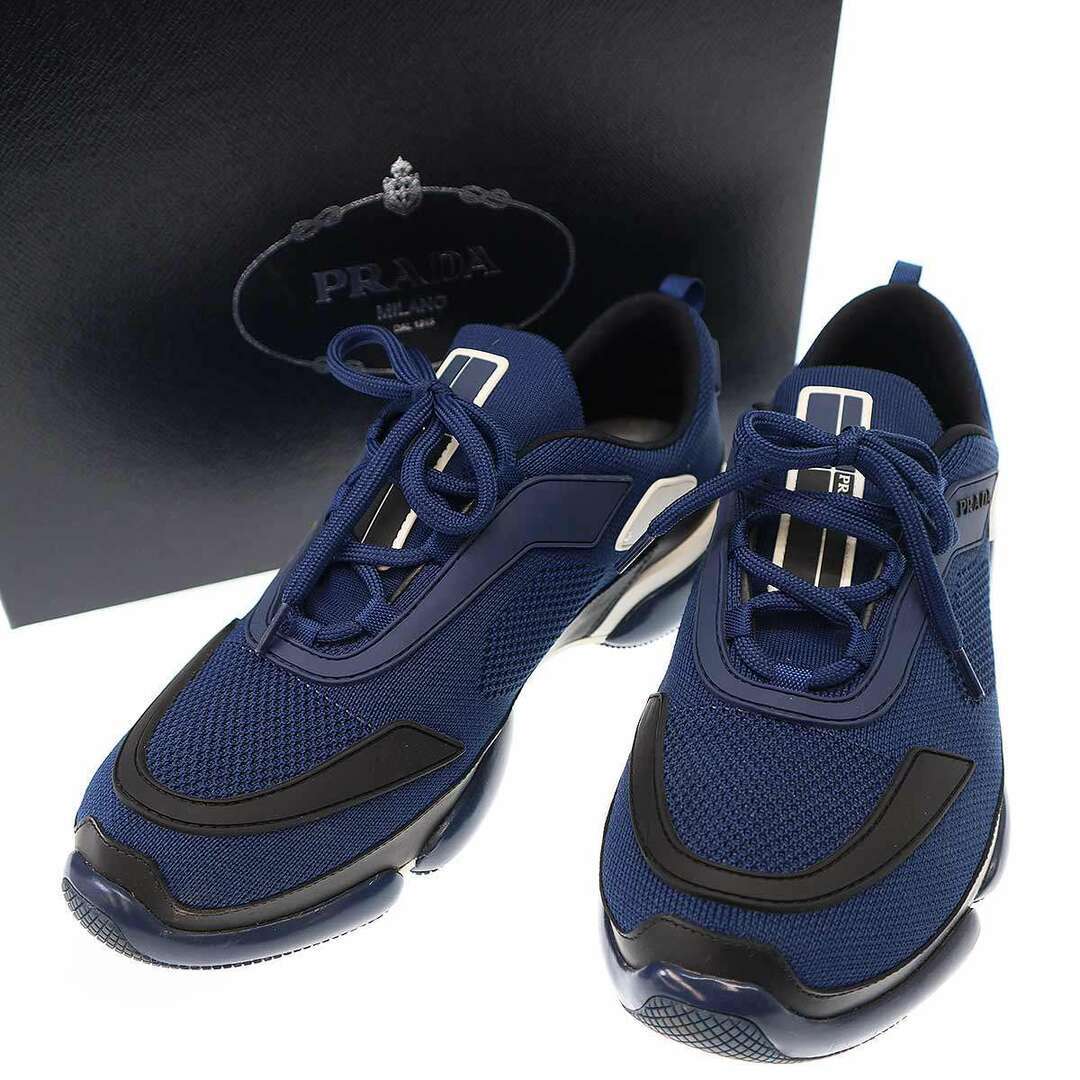 PRADA Cloud Bust Mesh Sneaker 2EG 253 Navy 7 1 2 Used MESC-0 PRADA Cloud Bust Mesh Sneaker 2EG 253 Navy 7 1 2 Used MESC-0