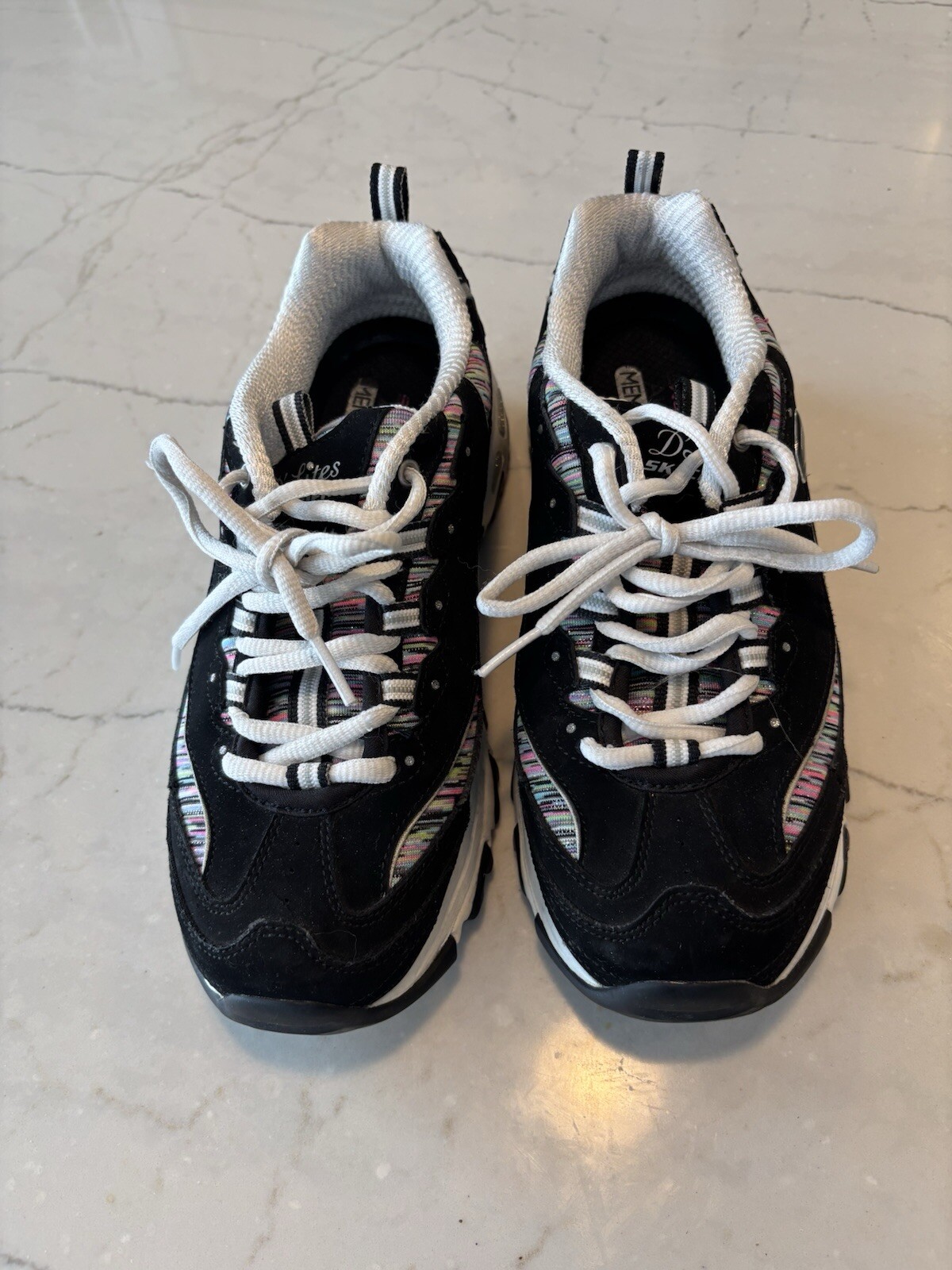 Skechers Women’s D’lite Athletic Shoes, 8.5, In Beautiful Preowned Shape