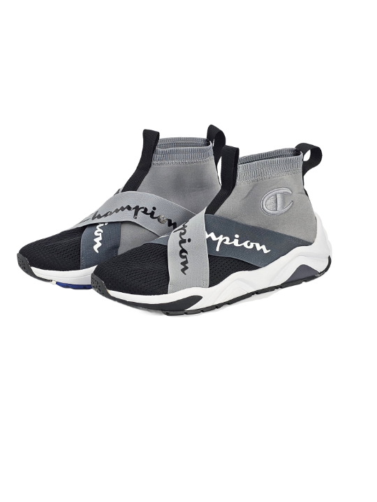 CHAMPIONS CP100165M BLACK/GRAY CANVAS RALLY CROSSOVER MENS  display picture 1
