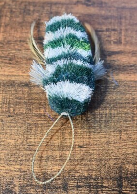 1 XL Size Durable Green Bug Cat Toy Fits Da Bird & Other Popular Wands