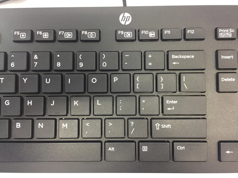 HP Business Gaming Computer PC Desktop wired USB Keyboard Win 7,8,10,Mac Genuine - Image 4 of 4