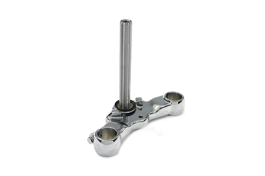 Triple árbol inferior cromado para Harley-Davidson Foto 3 de 3