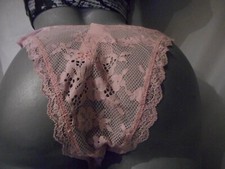 Victoria's Secret Dream Angels Pink Brazilian /Slip Bling Rhinestone Panty XL/XG