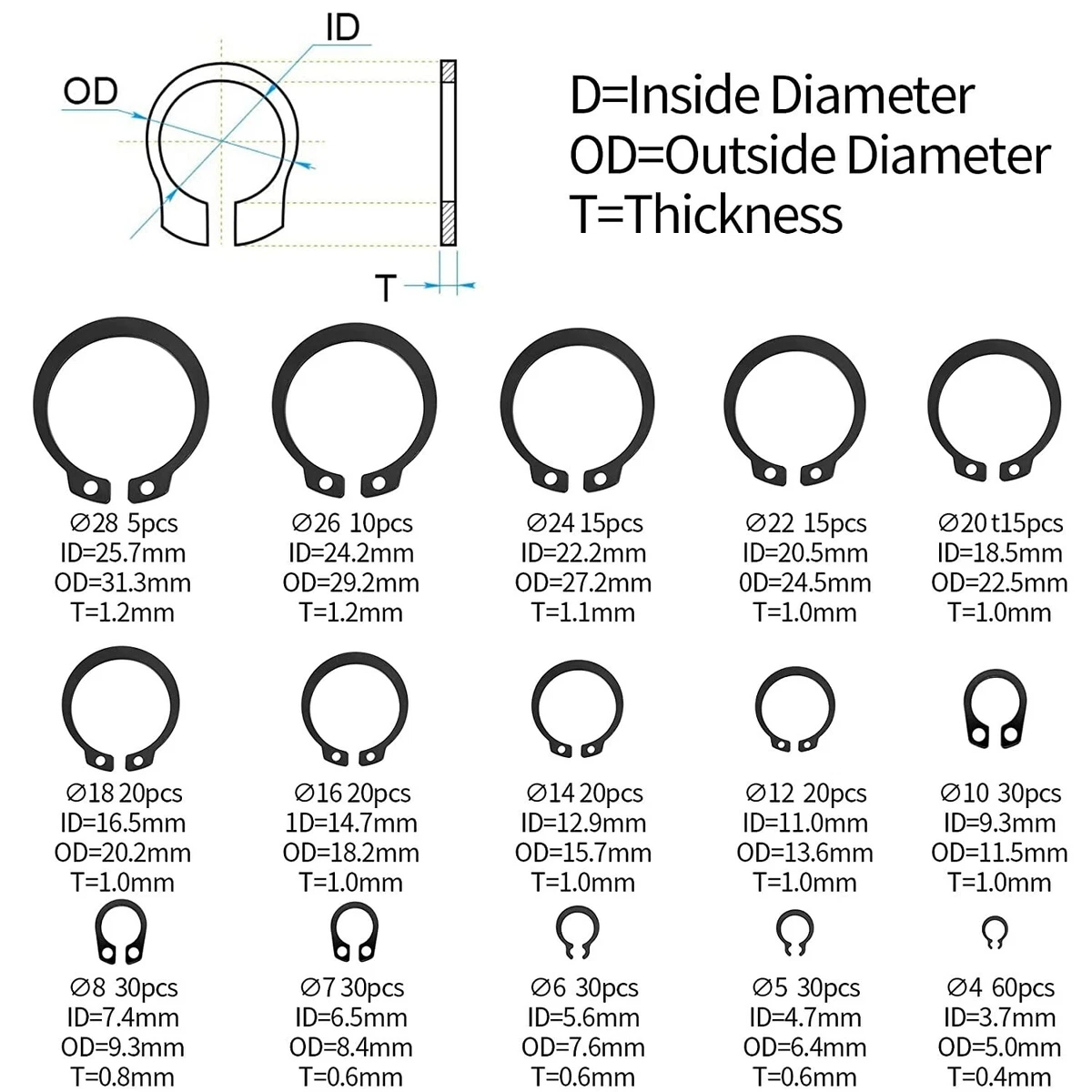 Details more than 141 snap ring size chart best awesomeenglish.edu.vn