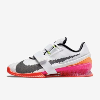 Nike Romaleos 4 SE 'Rawdacious' White Crimson Weightlifting DJ4487-121 Men's 9
