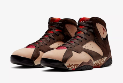 Patta × Nike Air Jordan 7 OG Brown AT3375-200 Men's US4-14 NEW | eBay