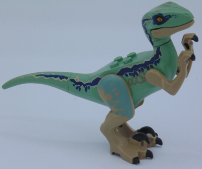 Lego Jurassic World Raptor Velociraptor Dinosaur Blue 75928 75930